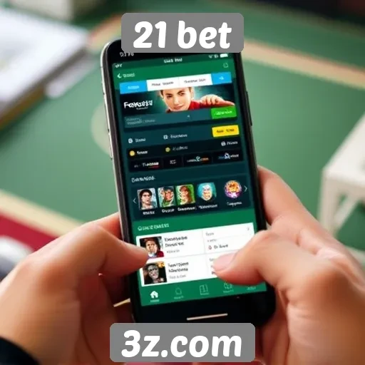Usabilidade da interface do site 21 bet em dispositivos móveis
